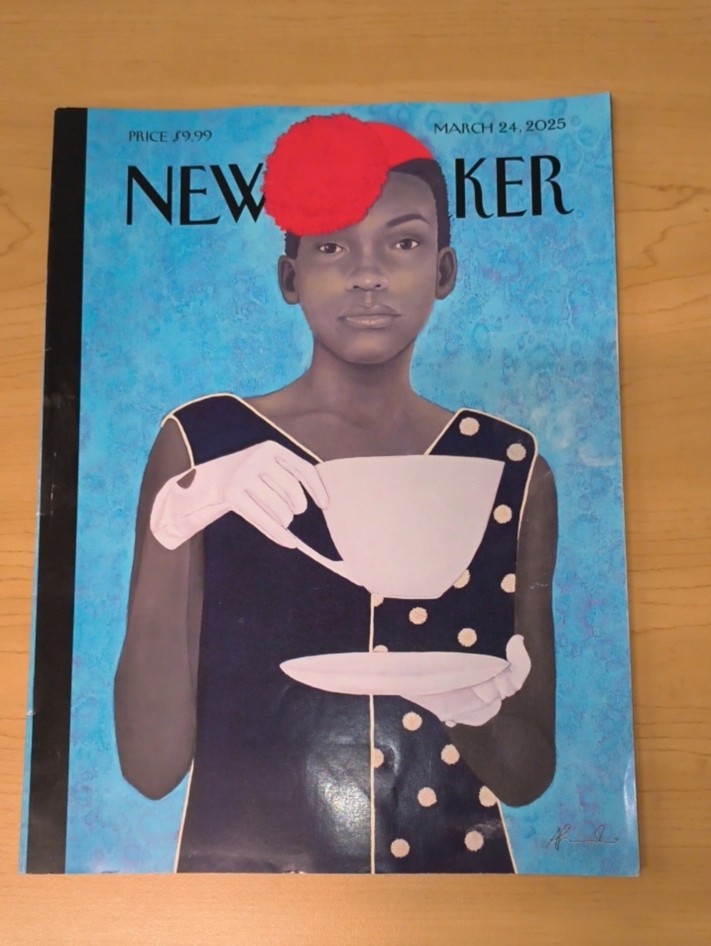 The New Yorker Amy Sherald’s “Miss Everything (Unsuppred...) Mag:March 24, 2025